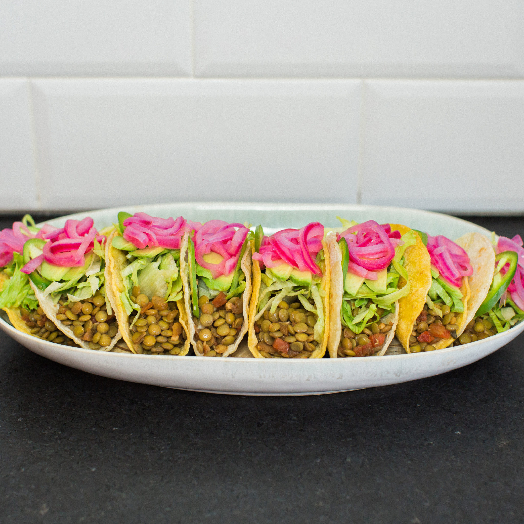 Vegetarian Lentil Tacos - Fresh Cravings
