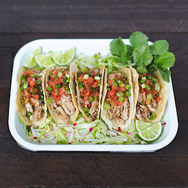 Slow Cooker Pulled Pork Tacos - Fresh Cravings