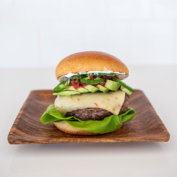 Southwestern Cheese Burger - Fresh Cravings