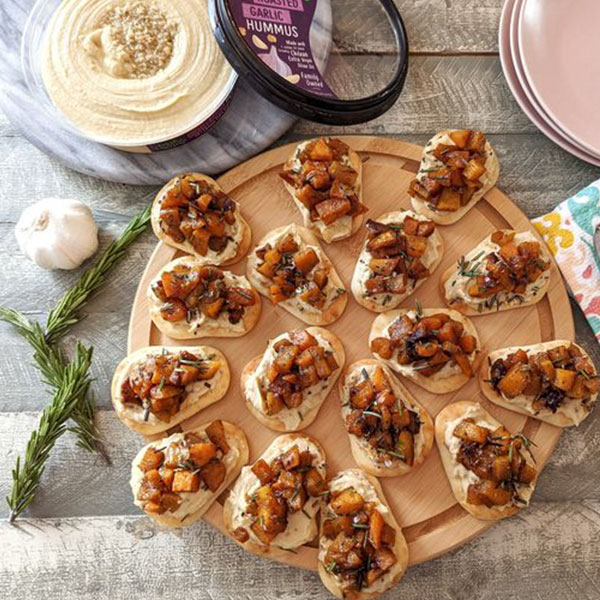 Spiced Butternut Squash Naan Flatbreads - Fresh Cravings