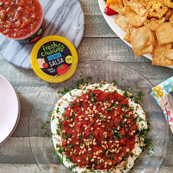 Whipped Goat Cheese Salsa Dip Fresh Cravings