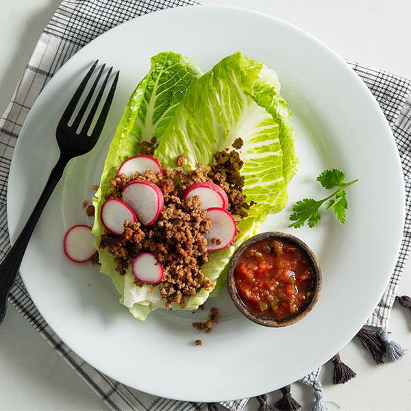 Beef and Chorizo Lettuce Wraps - Fresh Cravings